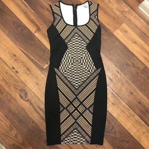 Bar 3 Geometric Pattern Dress